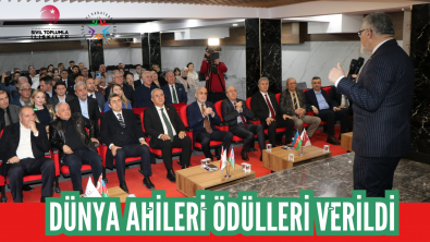 Dünya Ahileri Ödülleri Ödülleri Verildi