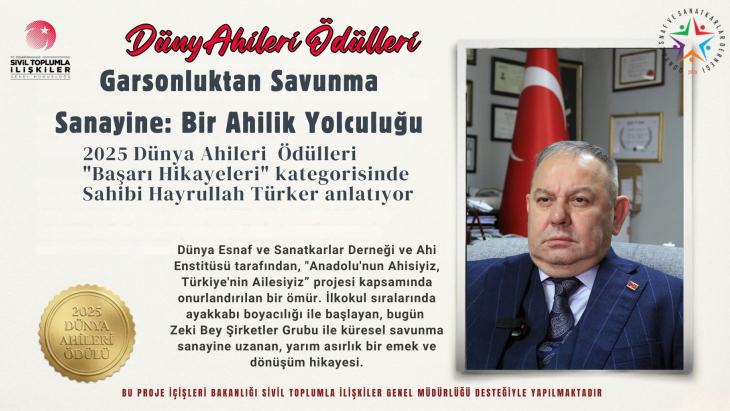 Gazoz Satıcılığından Savunma Sanayiine Bir Ahilik Destanı: Hayrullah Türker