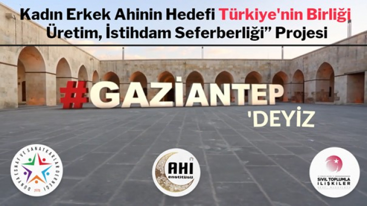 Gaziantep Tanıtım Filmi Yayımlandı