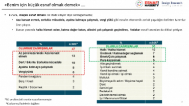 Salgın Döneminde Esnaf Olmak/Bir Ayakta Kalma Mücadelesi Kamuoyu Araştırması